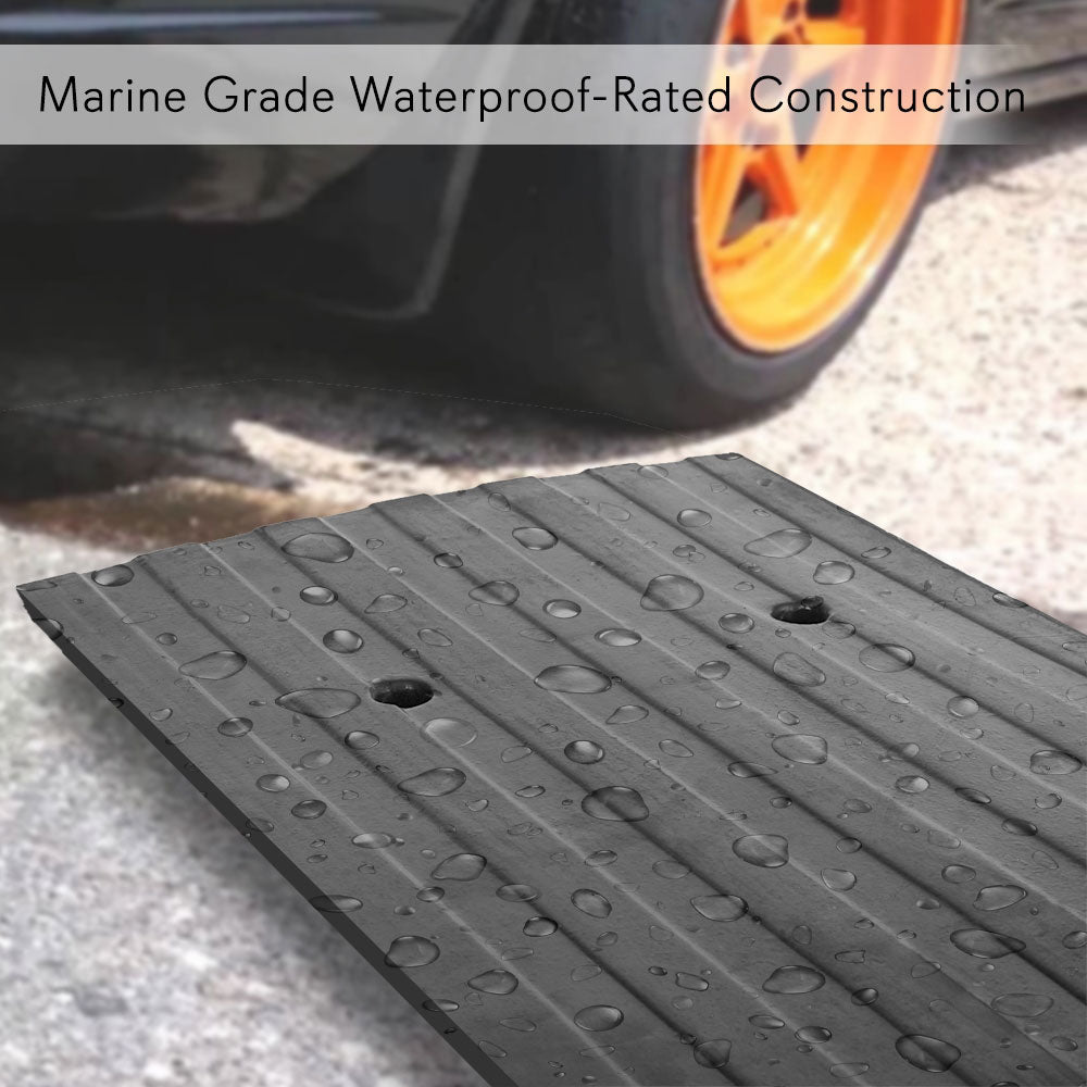 Pyle Car/Truck Curbside Driveway Ramp Threshold Bridge Track (2pk) (Open Box) - VMInnovations