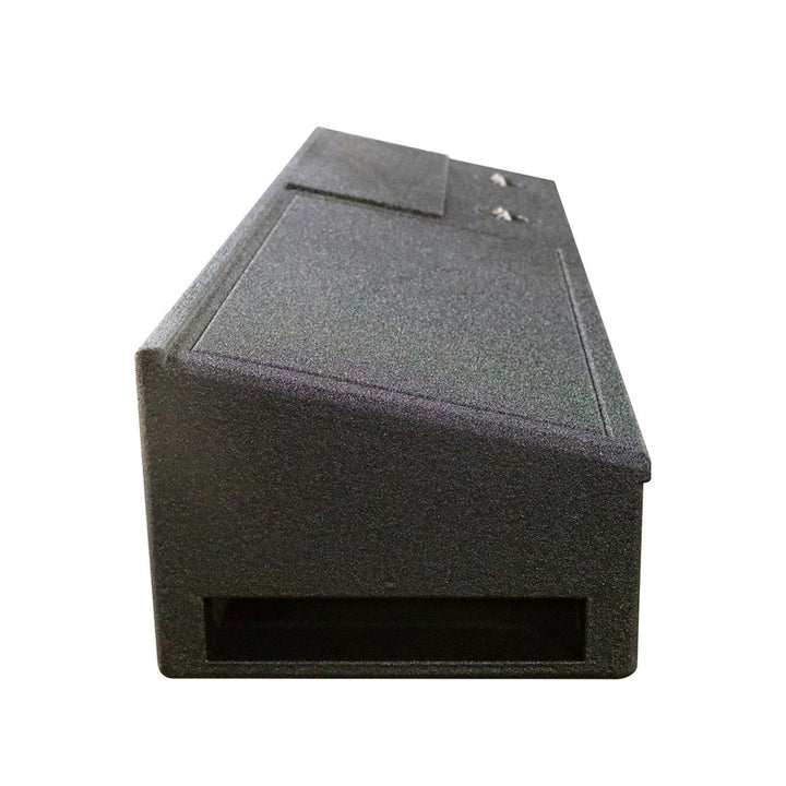 QPower 8 Inch Dual Port Subwoofer Box for GMC and Chevy Crew Cab (Open Box)