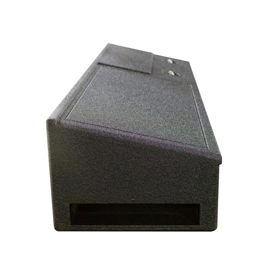 QPower 8 Inch Dual Port Subwoofer Box for GMC and Chevy Crew Cab (Open Box)