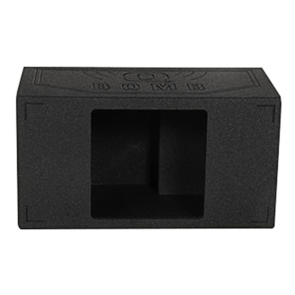 Q Power QBOMB12VLSQ Single 12 Inch Side Ported Speaker Box for Kicker L7 Sub