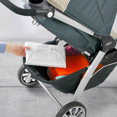 Chicco Q Collection, Bravo Air Quick-Fold Multi-Position Travel Stroller, Coal - VMInnovations