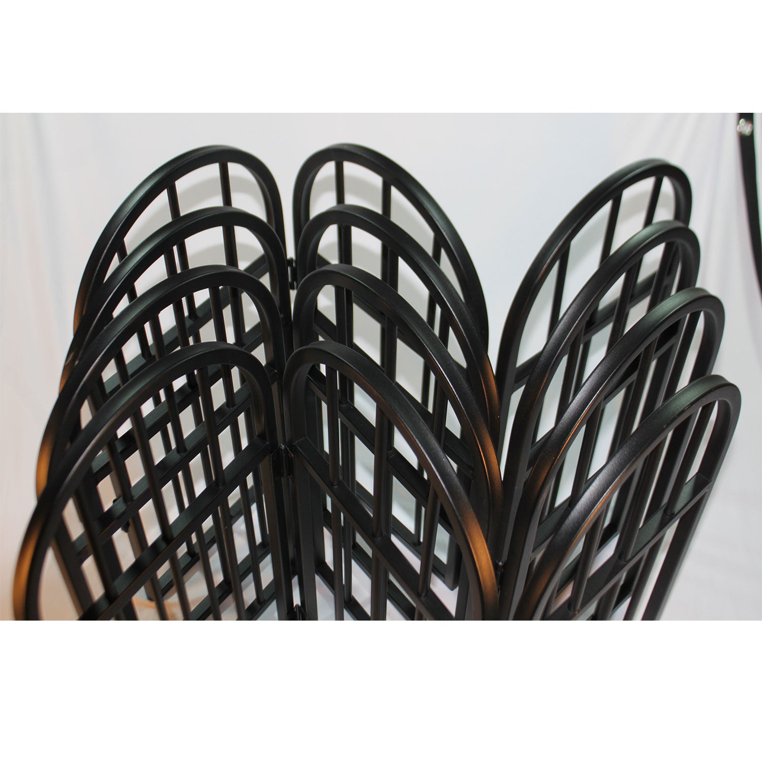 Q Stoves Q Gate Fence Protective Barrier for Q Flame Outdoor Patio Heater, Black - VMInnovations