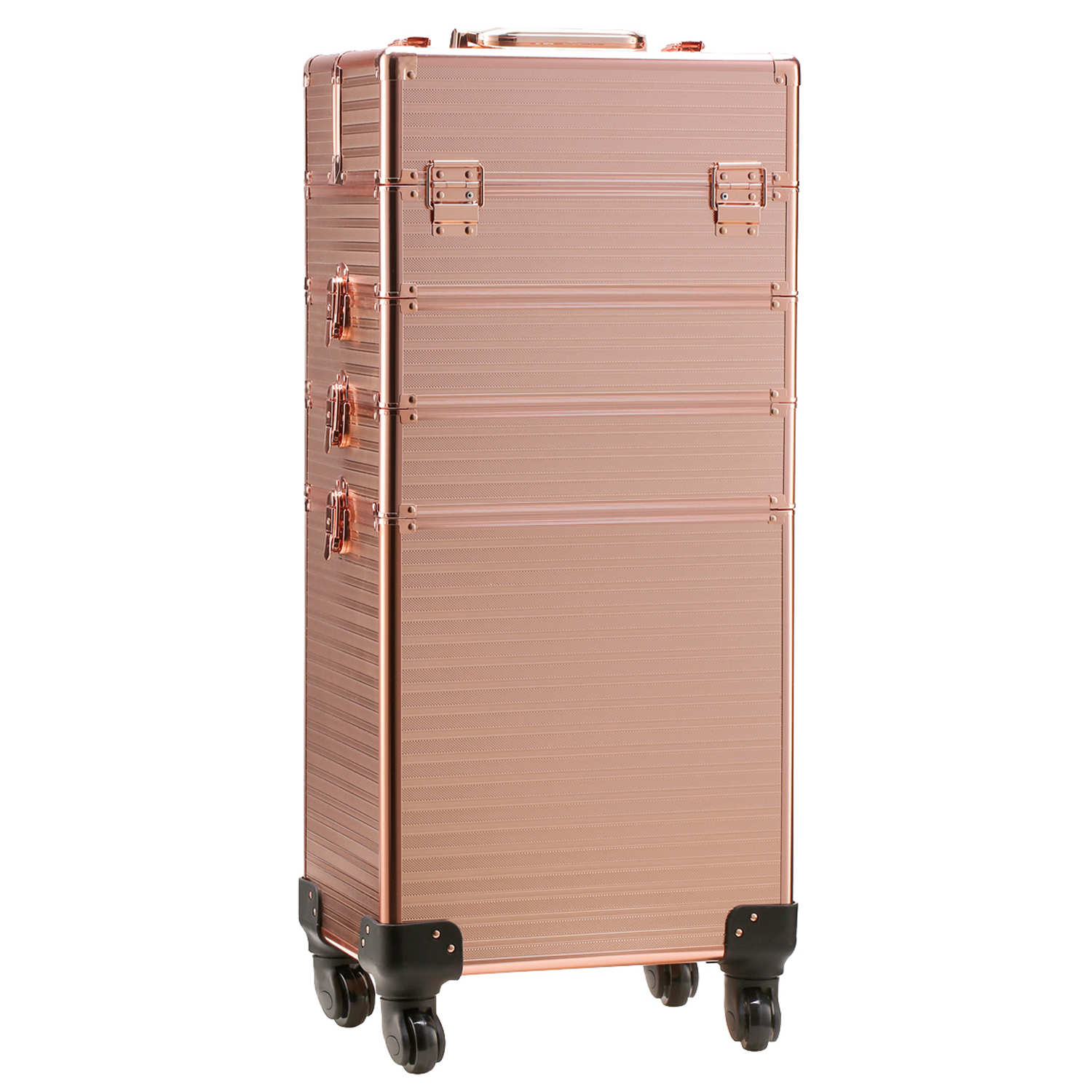 Channcase 4in1 Professional Makeup Trolley Cart w/ Wheels, Rose Gold (For Parts) - VMInnovations