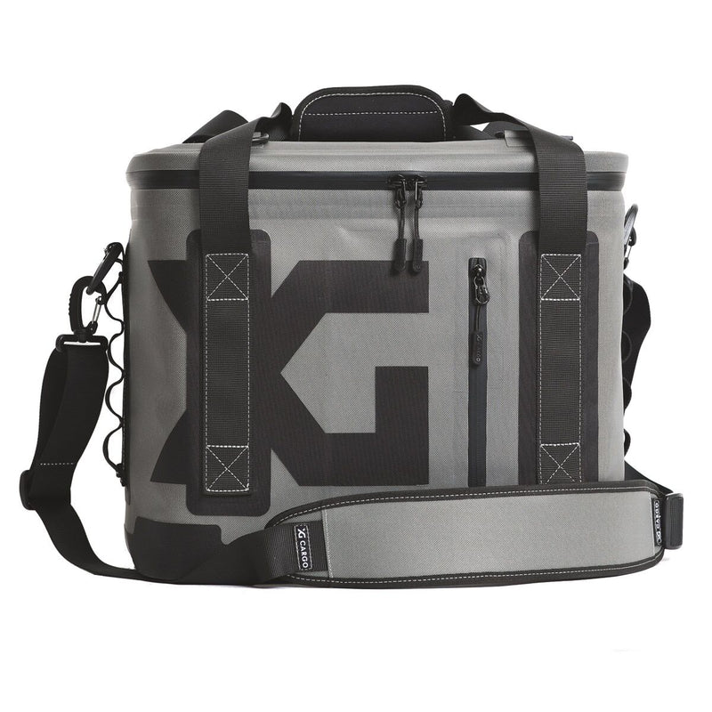 XG Cargo 20-Can 21-Quart Insulated Waterproof Nylon Ice Cooler, Black (Open Box)
