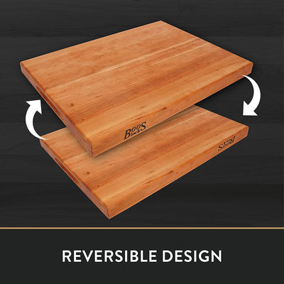 John Boos 20 x 15" Wood Cutting Board w/ 3 Pack of Butcher Block Moisture Cream