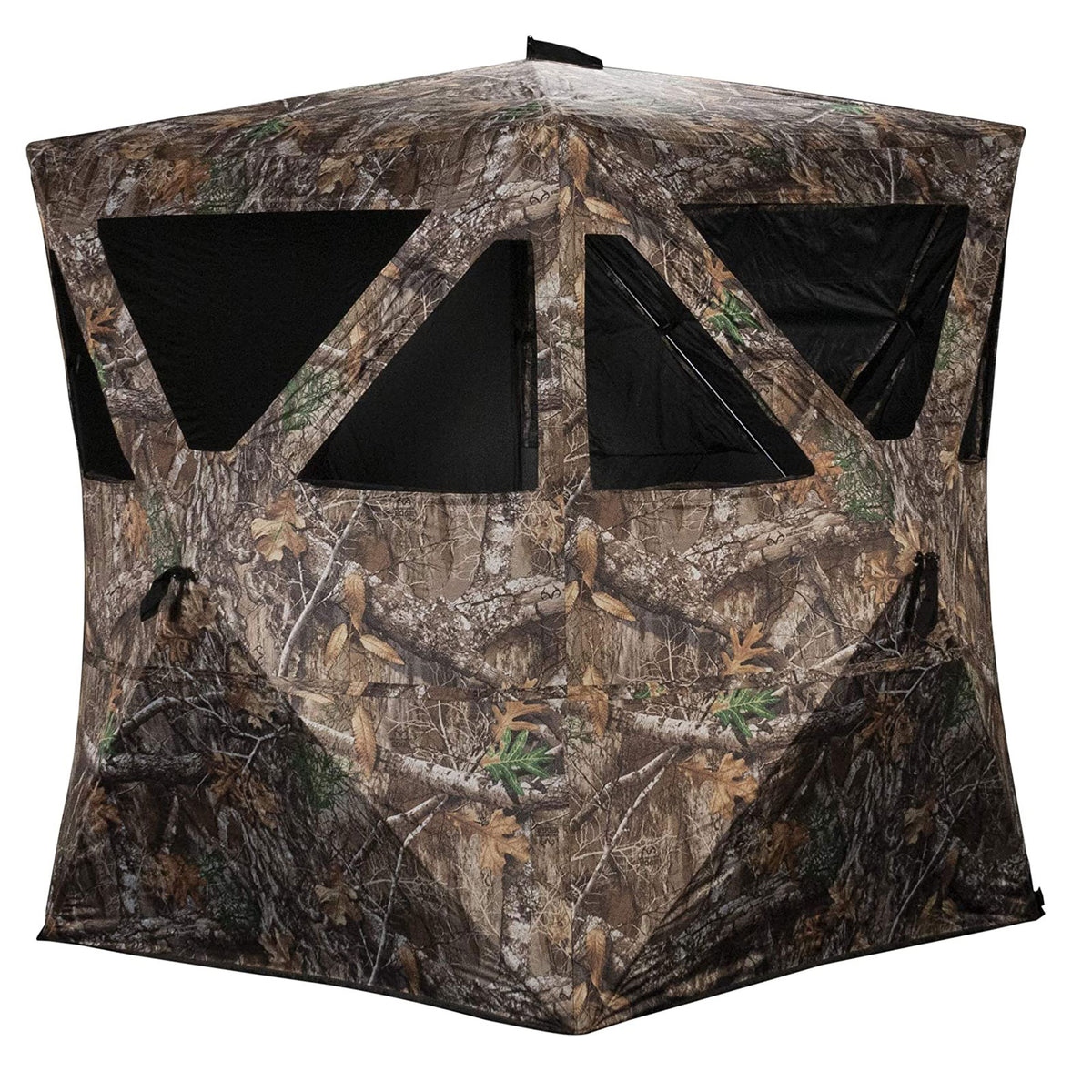 Rhino Blinds R100 2 Person Outside Game Hunting Ground Blind, Realtree (Used)