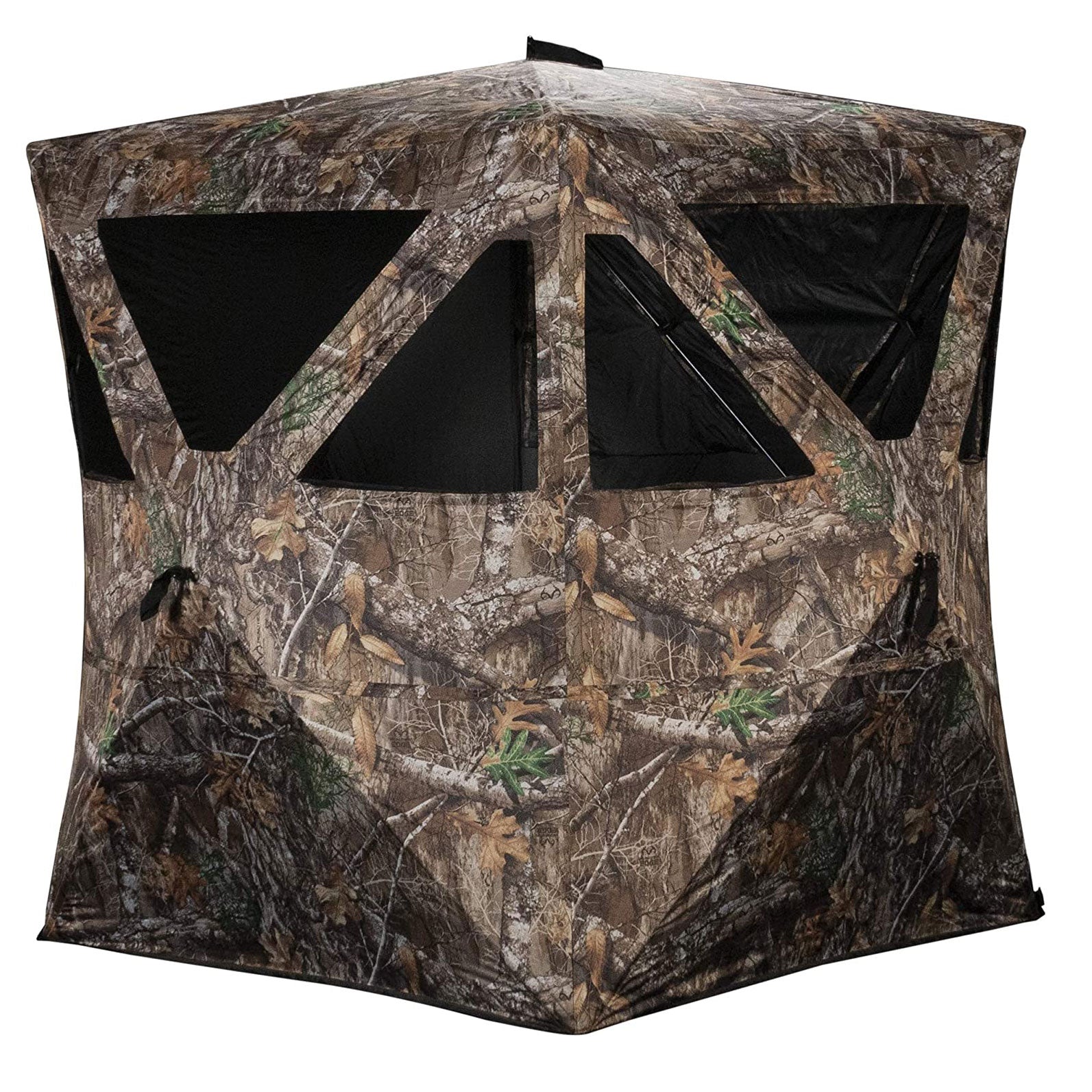 Rhino Blinds R100 2 Person Outside Game Hunting Ground Blind, Realtree(Open Box)