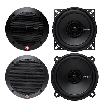 Rockford Fosgate R14X2 4 Inch Speaker (Pair) & R1525X2 5.25 Inch Speaker (Pair)