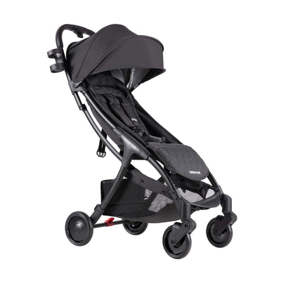 Beberoad Rider Baby Stroller Glider Board & R2 Ultra Lightweight Stroller, Black