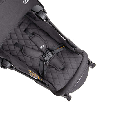 Beberoad R2 Ultra Light Baby Newborn Stroller with Waterproof Canopy, Dark Gray