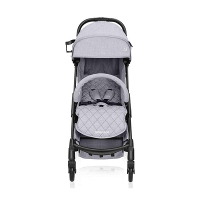 Beberoad R2 Ultra Lightweight Baby Newborn Stroller w/ Waterproof Canopy, Grey - VMInnovations
