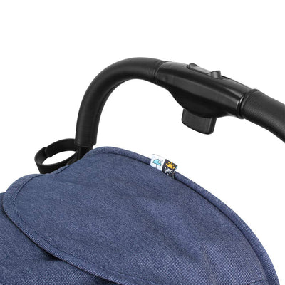 Beberoad R2 Ultra Lightweight Baby Newborn Stroller with Canopy, Jeans Blue - VMInnovations