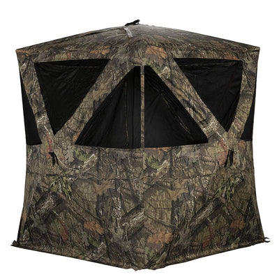 Rhino Blinds 3 Person Hunting Ground Blind, Mossy Oak Breakup Country (Used)