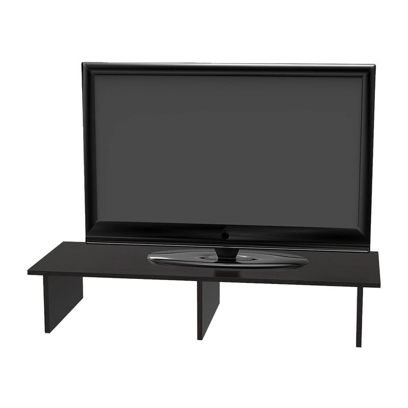 Convenience Concepts TV Monitor Stand Platform Riser Shelf, Black (Damaged)