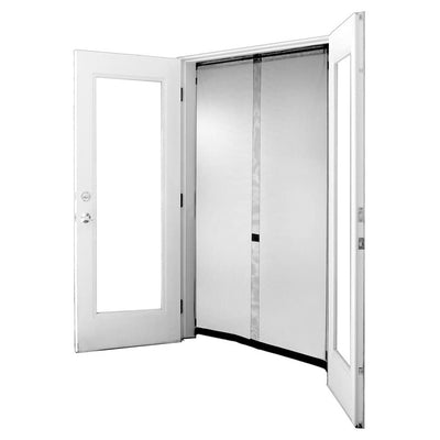 Bug Off Self Sealing Screen Door with Mesh Curtain, 60 x 80 Inch Door (Open Box)