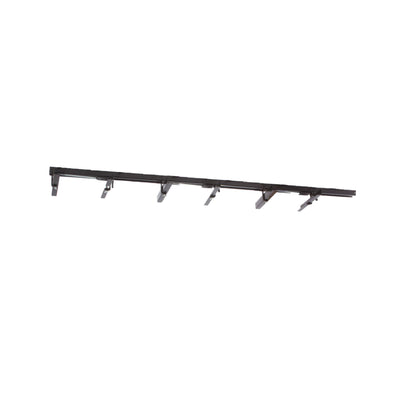 Up-Rite 10 Foot Adjustable Overhead Garage Ceiling Storage Tote Rack (2 Pack) - VMInnovations