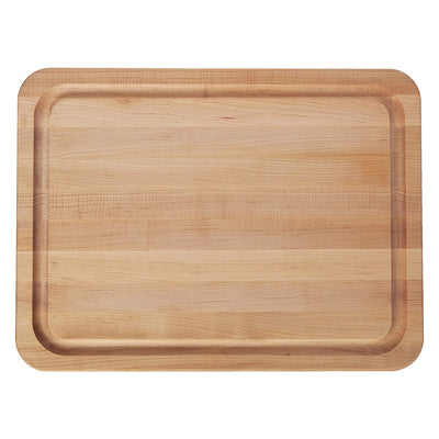 John Boos Maple Wood Reversible 24" Cutting Board with 3 Piece Maintenance Set - VMInnovations
