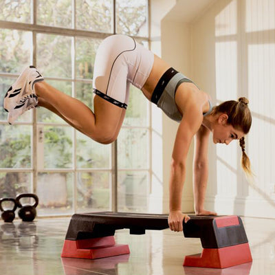 Reebok Fitness Multipurpose Aerobic and Strength Training Workout Step (Damaged)