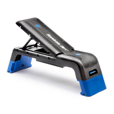 Reebok Fitness Multipurpose Aerobic and Strength Training Workout Deck, Blue