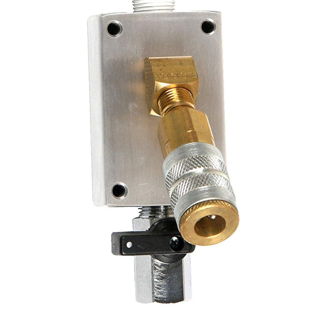 RapidAir 90100 1/2 Inch 150 PSI Compressed Air Hose Piping System Outlet Kit - VMInnovations