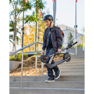 Razor E Prime III Lightweight Portable 250W Electric Scooter for Ages 18 & Up