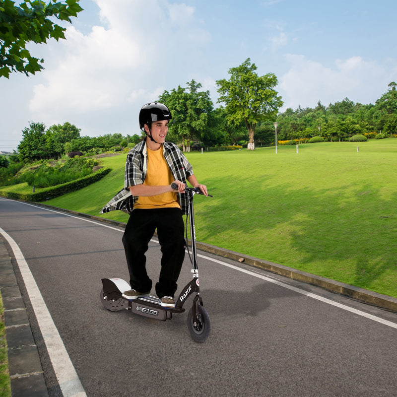 Razor E100 Motorized 24V Electric Powered Ride-On Scooter (Open Box)