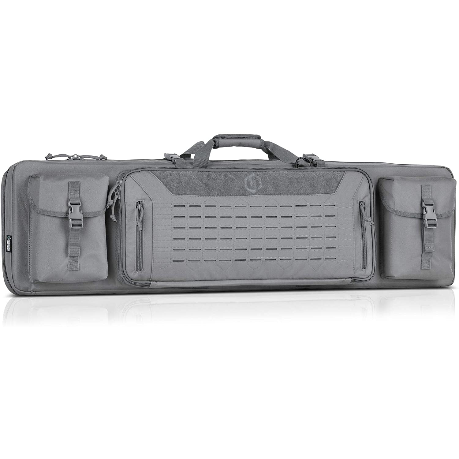 Savior Equipment Gray Urban Double Rifle Gun Carrying Case, 46 Inch (For Parts)