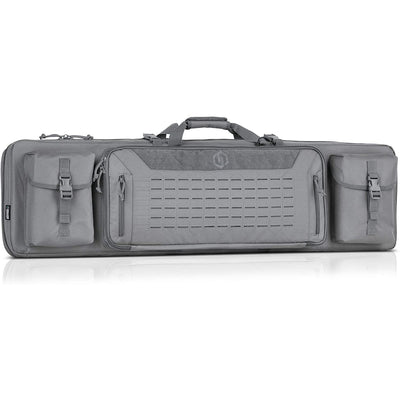 Savior Equipment Gray Urban Double Rifle Gun Carrying Case, 46 Inch (For Parts)