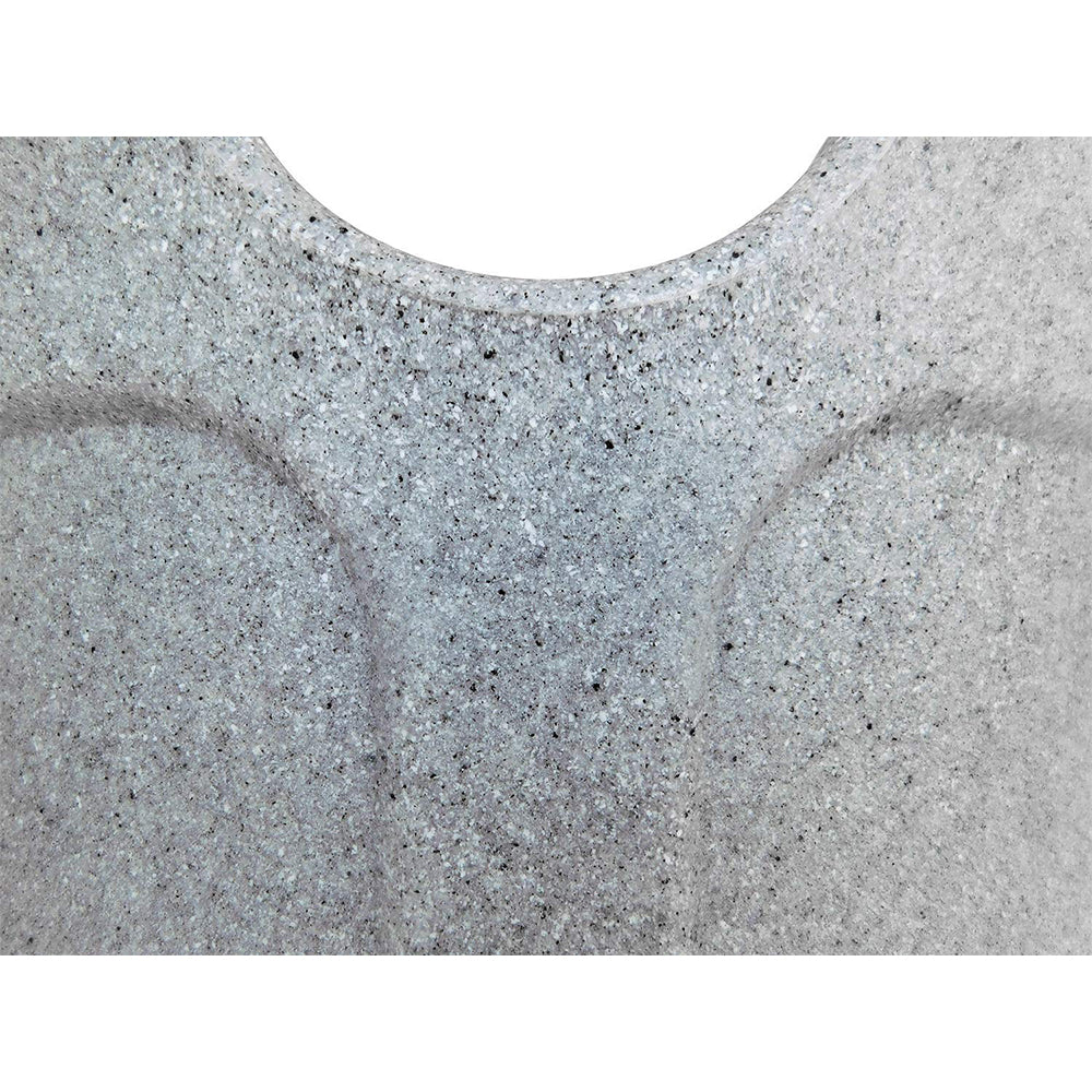 FCMP Outdoor Water Irrigation 45 Gallons Catalina Rain Barrel, Granite (2 Pack) - VMInnovations