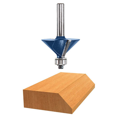 Bosch Universal Shank Carbide Tipped 0.25 Inch Router Bit Set, 6pc (Open Box) - VMInnovations