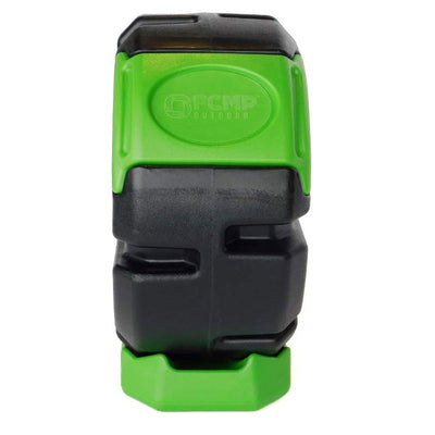 FCMP Outdoor Half Size 19 Gallon Rolling Composter Tumbler Bin, Green (2 Pack) - VMInnovations