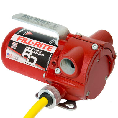 FillRite RD812NN 12V Rotary Portable Fuel Transfer Pump with 10 Foot Power Cord