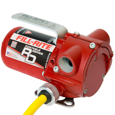 FillRite 12V Rotary Portable Fuel Transfer Pump with 10 Foot Power Cord (Used)