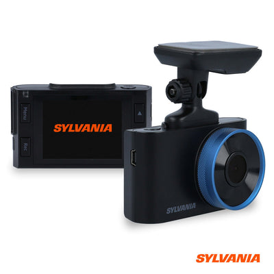 Sylvania Dash HD 1080p Camera w/ 120 Degree View & Hit Detection (For Parts)