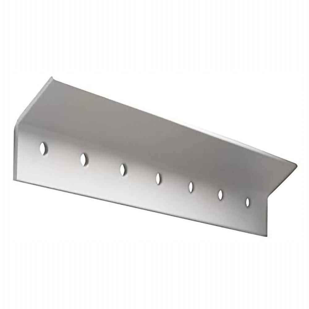 Easy Track RE1096 96 Inch Vinyl Coated Steel Wall Mounted Closet Storage Rail (Open Box)