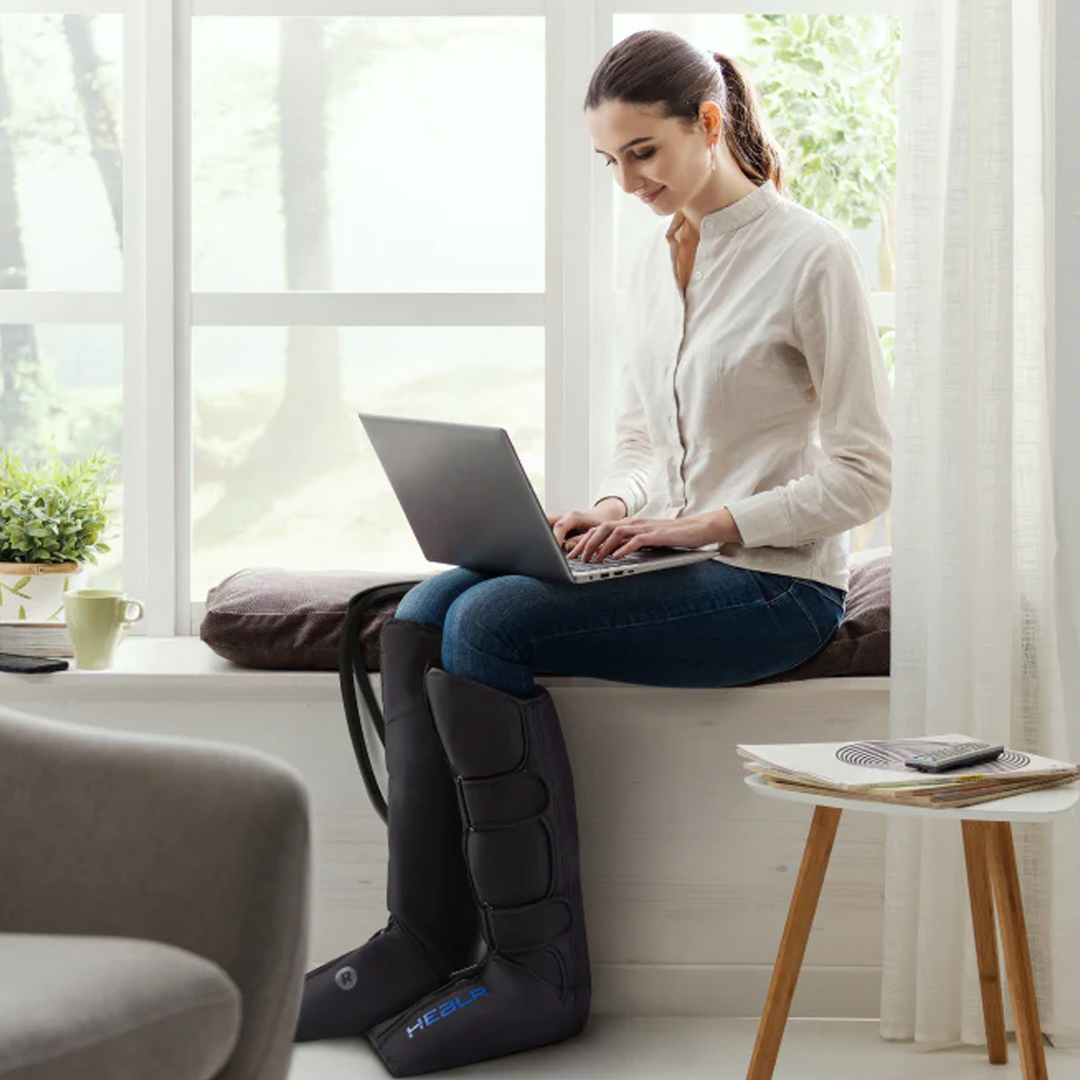 REATHLETE HEALR Leg, Calf, & Foot Massager for Circulation Improvement(Open Box) - VMInnovations