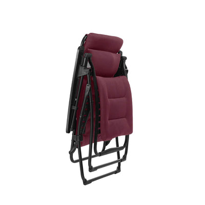 Lafuma Futura Air Comfort Zero Gravity Recliner Chair, Bordeaux (Open Box) - VMInnovations