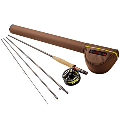 Redington 890-4S Path 8 WT 9 Foot 4 PC Saltwater Fly Fishing Rod and Reel Combo