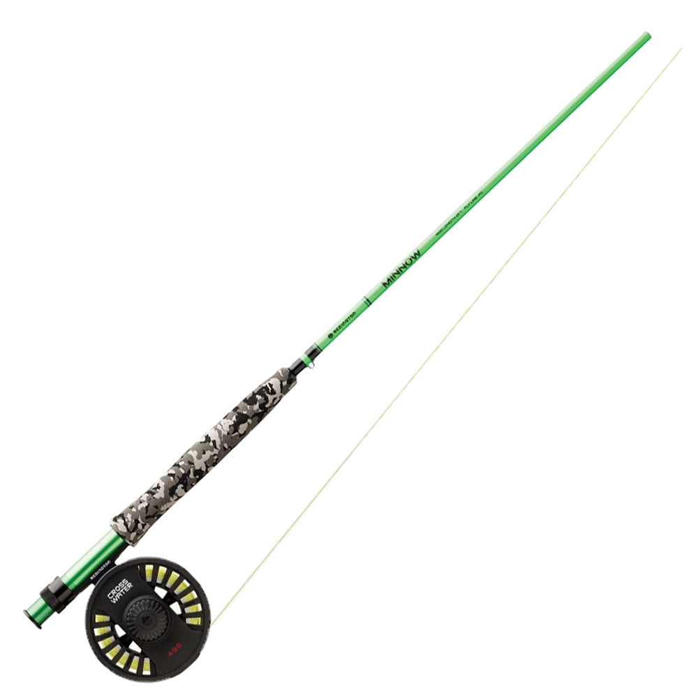 Redington 580-4 MINNOW Kids Youth 5 WT 8 Foot 4 PC Fly Fishing Rod & Reel Combo - VMInnovations