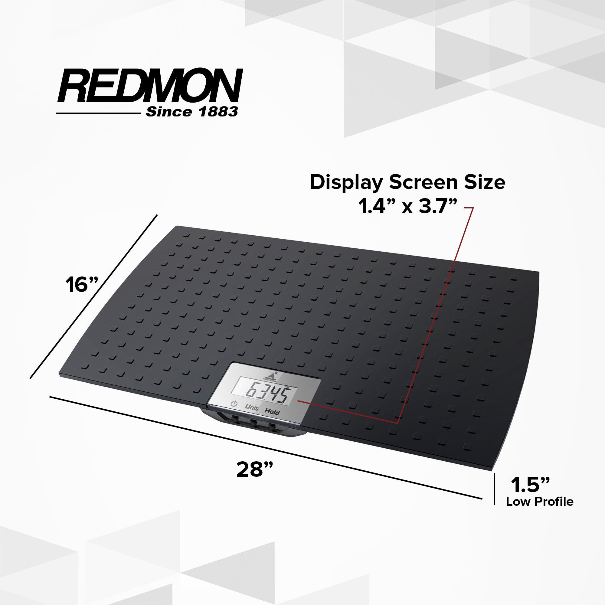 Redmon Large Rubber Precision Digital Pet Weight Scale with Carrier Tote Bag - VMInnovations