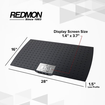 Redmon Large Rubber Precision Digital Pet Weight Scale with Carrier Tote Bag - VMInnovations