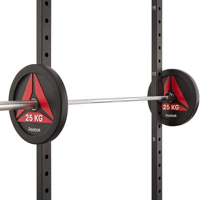 Reebok RBBE-10200 Home Gym Exercise Equipment Workout Weight Rack Squat Stand