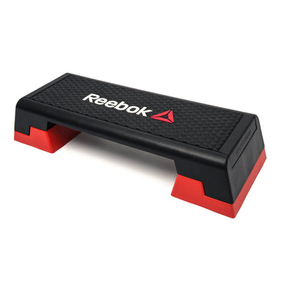 Reebok Home Gym Workout Non Slip Adjustable Aerobic Step Platform (Damaged)