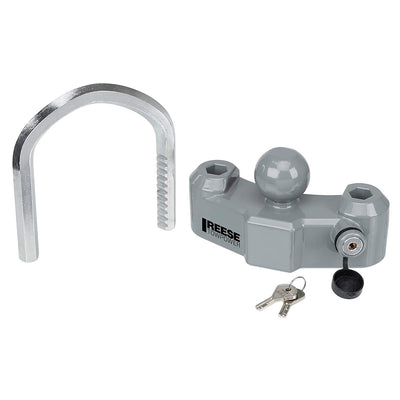 Reese 7088300 Heavy-Duty Universal Theft-Proof Trailer Coupler Lock with 2 Keys - VMInnovations