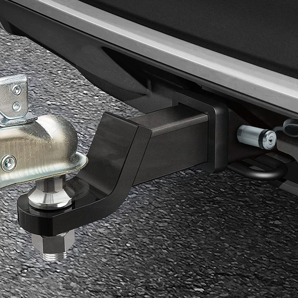 Reese Trailer Hitch Ball Mount Security Kit, 5000lbs Capacity(Open Box)