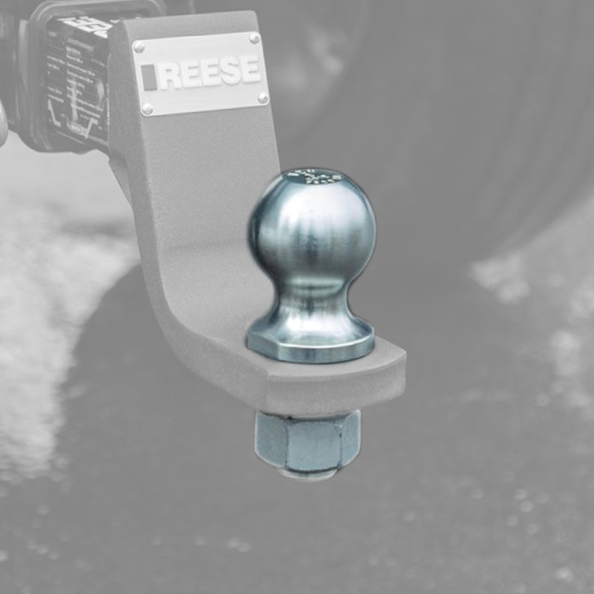 Reese Towpower Trailer Hitch Ball with 8,000 Pound Capacity for Automotive(Used) - VMInnovations
