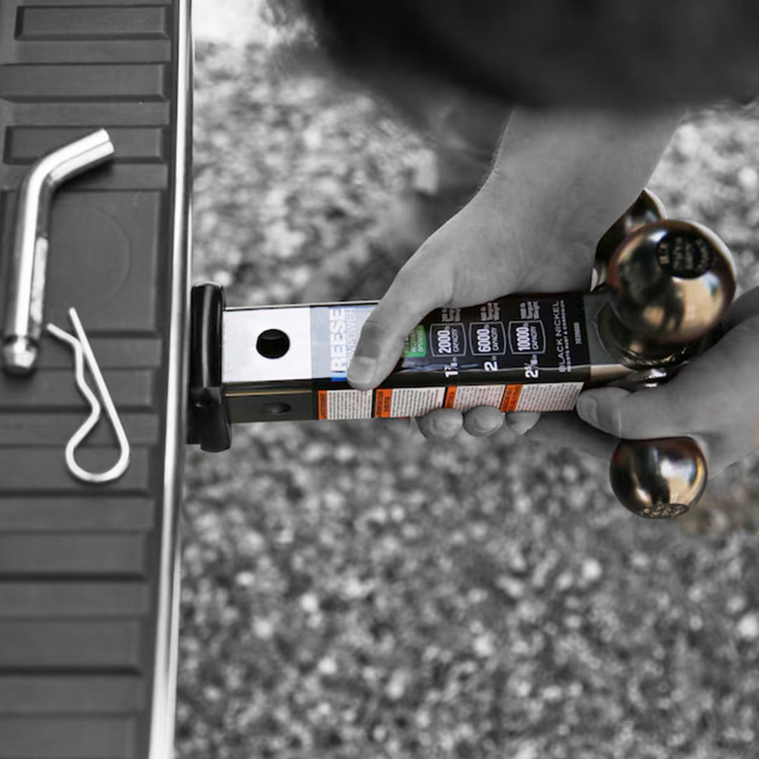 Reese Tri Ball Mount, 2.5" Shank, 2" Drop, 1-7/8", 2", 2-5/16" Balls (Open Box) - VMInnovations