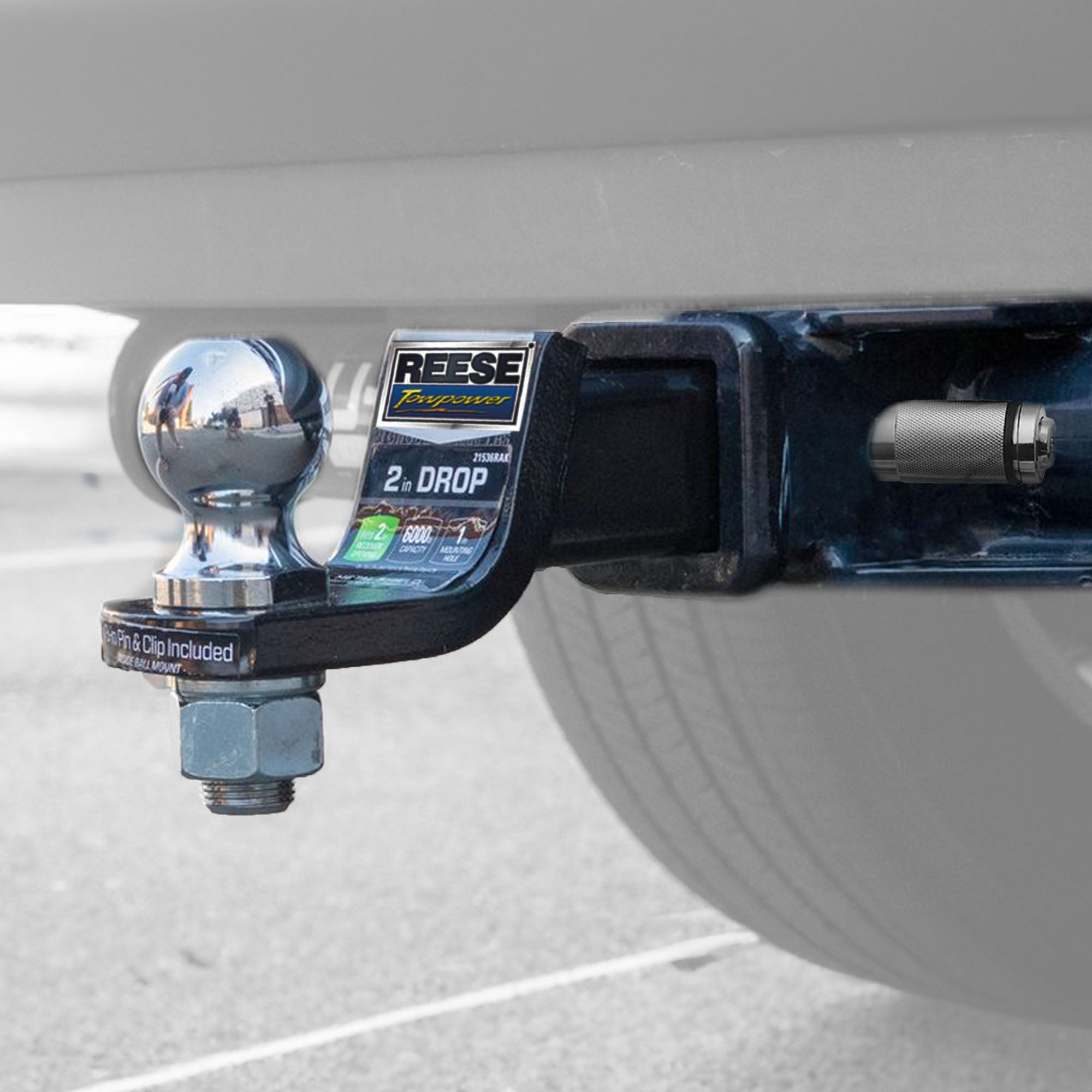 Reese Interlock Trailer Hitch Ball Mount Security Kit, 6000lbCapacity (Open Box) - VMInnovations