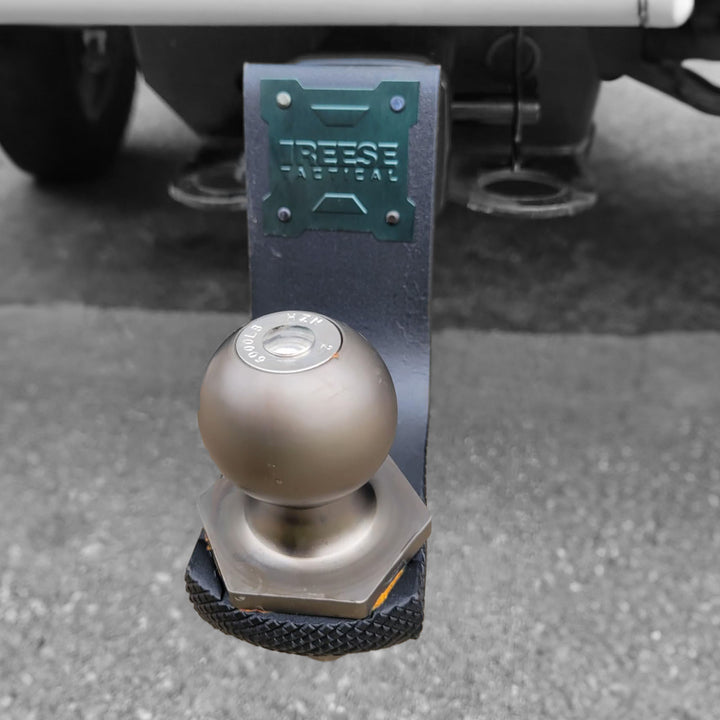 Reese Interlock Tactical Trailer Hitch Ball Mount Starter Kit, Black (Open Box)