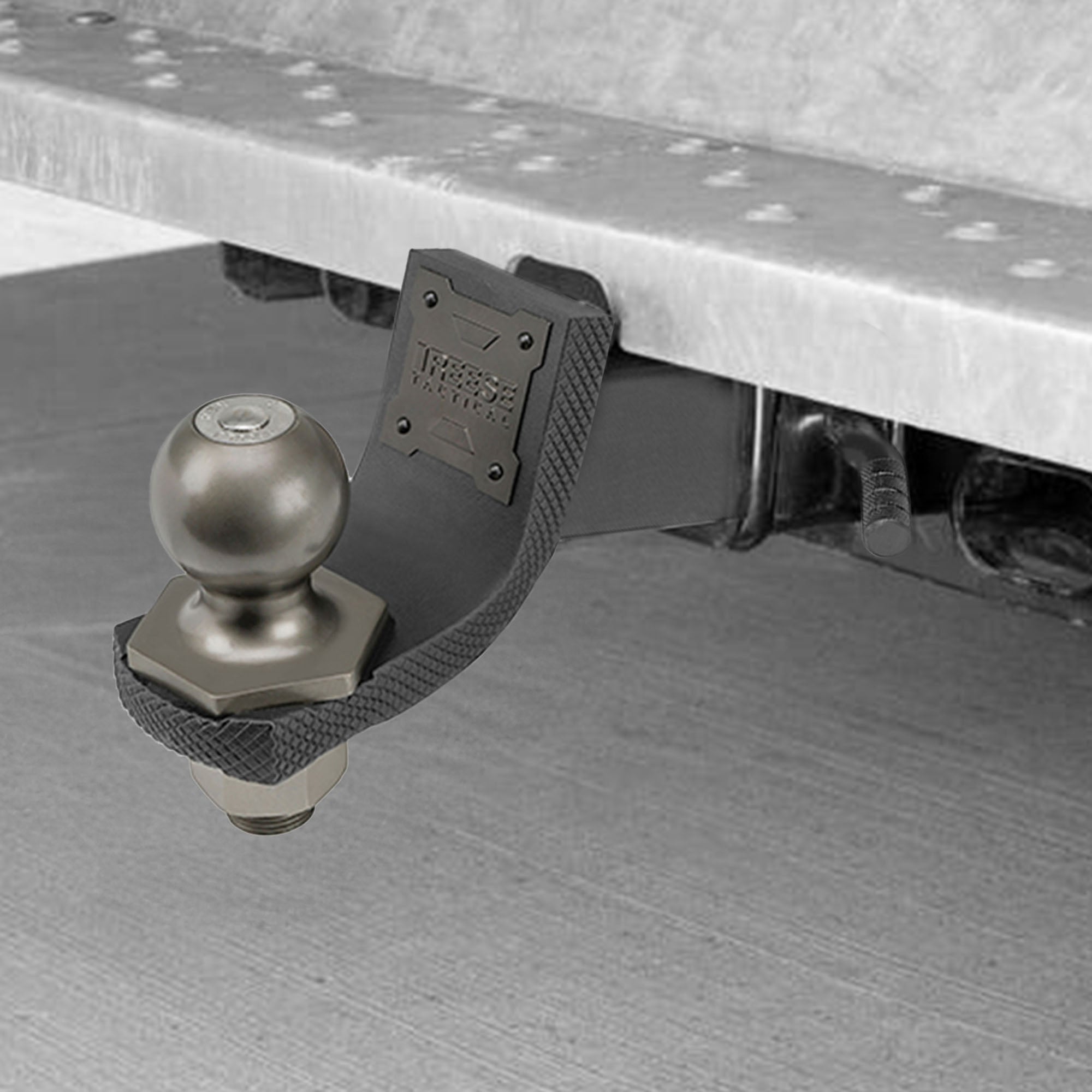 Reese Interlock Tactical Trailer Hitch Ball Mount Starter Kit, Black (Open Box) - VMInnovations